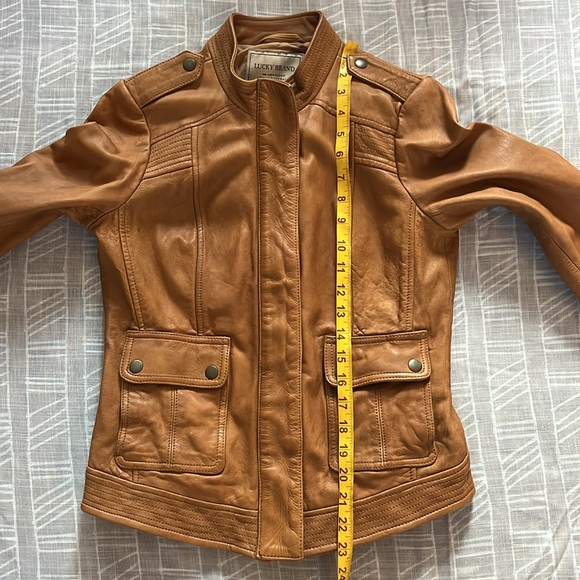 Lucky Brand Genuine Leather Jacket - Picture 9 of 9